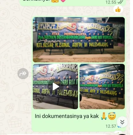 Pengiriman Papan Bunga Duka Makassar