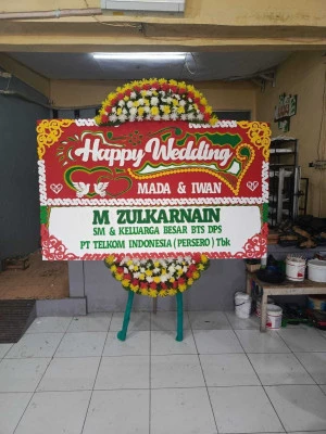 Papan Bunga di Makassar