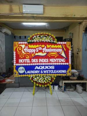 Papan Bunga di Makassar