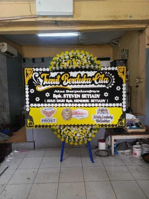 Papan Bunga di Makassar