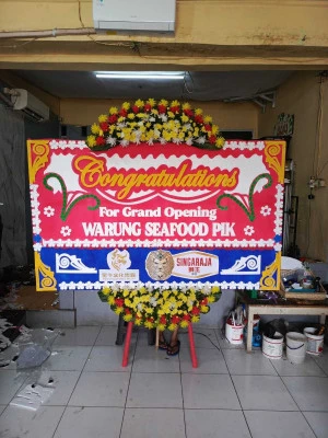 Papan Bunga di Makassar