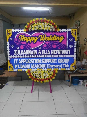 Papan Bunga di Makassar