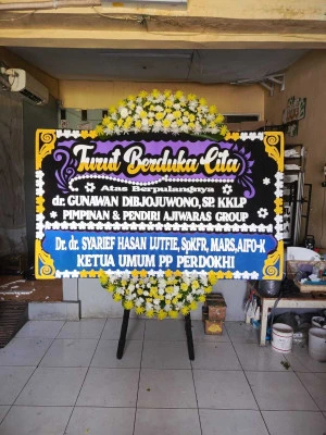 Papan Bunga di Makassar